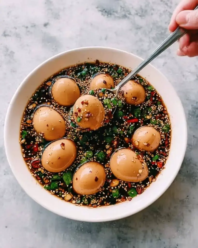 Korean Marinated Eggs – Mayak Gyeran Recipe