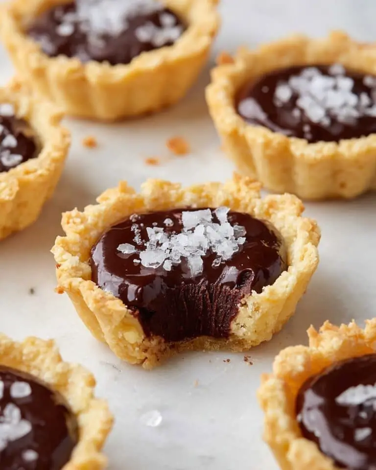 Decadent Chocolate Tartlets with Ganache Filling Recipe