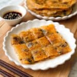 Crispy Kimchi Rice Paper Pancake Recipe