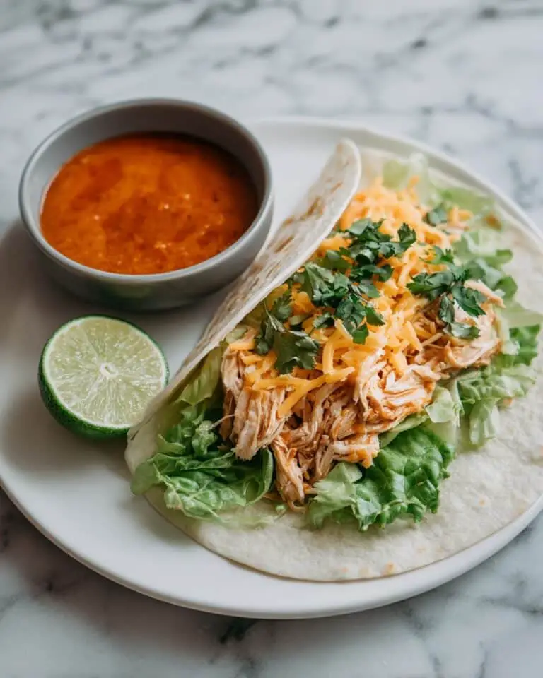 Sweet Chili Chicken Wraps Recipe