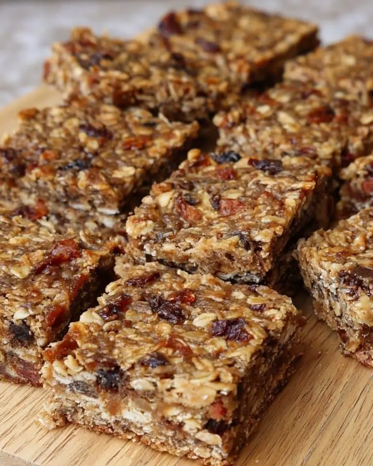 Banana Date Flapjacks with Raisins and Cinnamon Recipe