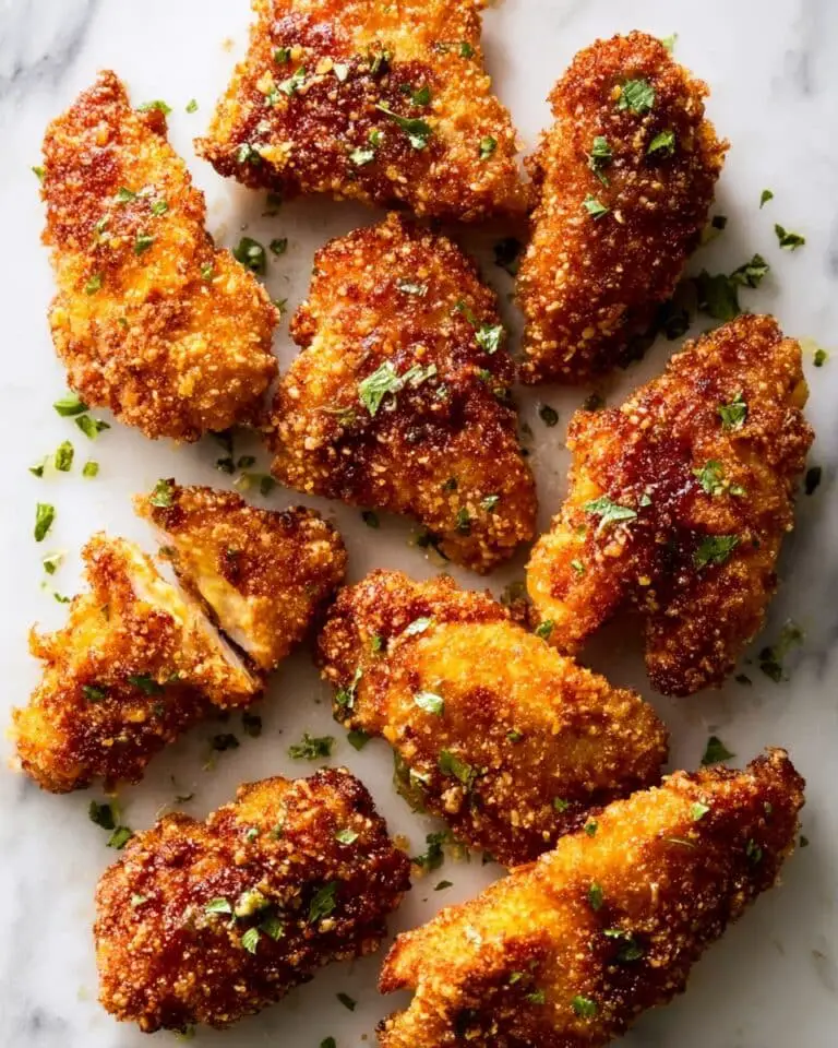 Sweet and Sticky Honey Garlic Chicken Tenders Recipe