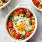 Baked Feta Eggs