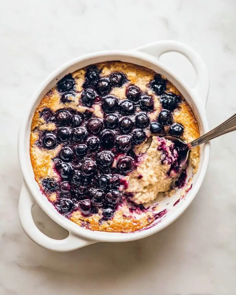 Blueberry Baked Oats Recipe