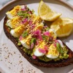 Shredded Egg Salad with Radicchio, Dill, and Shaved Radishes Recipe