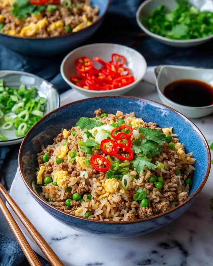 Turkey Mince Fried Rice Recipe