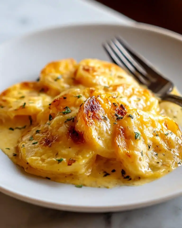 Cheesy Scalloped Potatoes Recipe