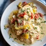 Creamy Pepperoncini Chicken Skillet Recipe