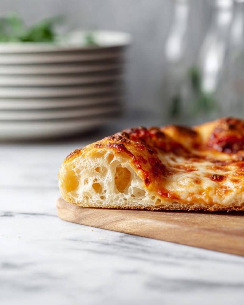 Artisan Pizza Dough with Crispy, Chewy Bubbly Crust Recipe