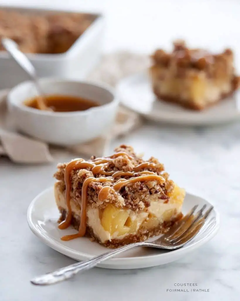 Caramel Apple Brownies with Pecans Recipe