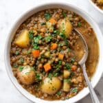 Easy Lentil Potato Soup Recipe