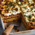 Mushroom Lasagna with Lemon Zest and Ricotta Recipe