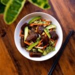 Seasoned Korean Acorn Jelly (Dotorimuk Muchim) Recipe