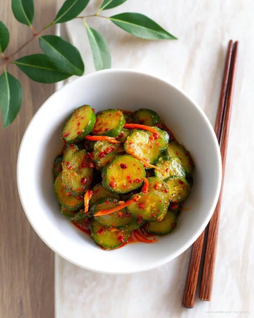 Oi Muchim (Korean Cucumber Salad) Recipe
