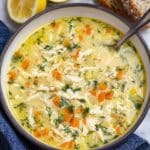 Avgolemono — Greek Lemon Chicken Soup Recipe