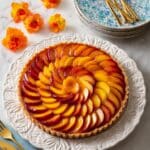 French Almond Plum Tart Recipe