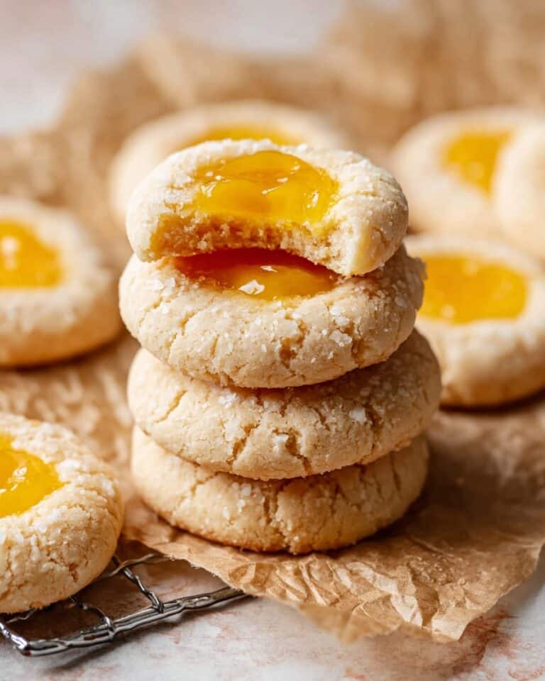 Coconut Mango Cookies with Mango Curd Center Recipe