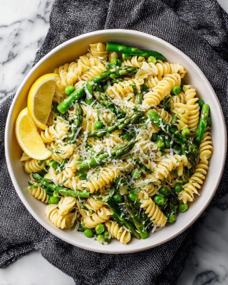 Pasta Primavera with Peas and Asparagus Recipe