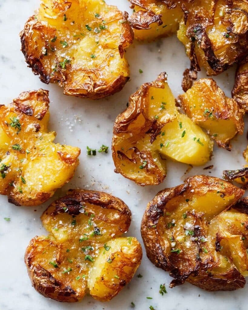 Ultra Crispy Smashed Potatoes Recipe