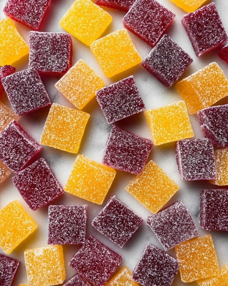 Homemade Orange and Pomegranate Pâtes de Fruits Recipe