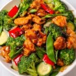 Chicken with Mixed Vegetable Stir Fry Recipe