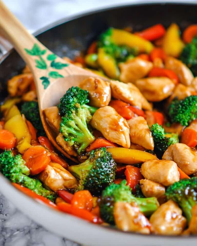 Honey Soy Chicken Stir Fry with Fresh Vegetables Recipe