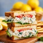 Easy Lemon Basil Chicken Salad Recipe