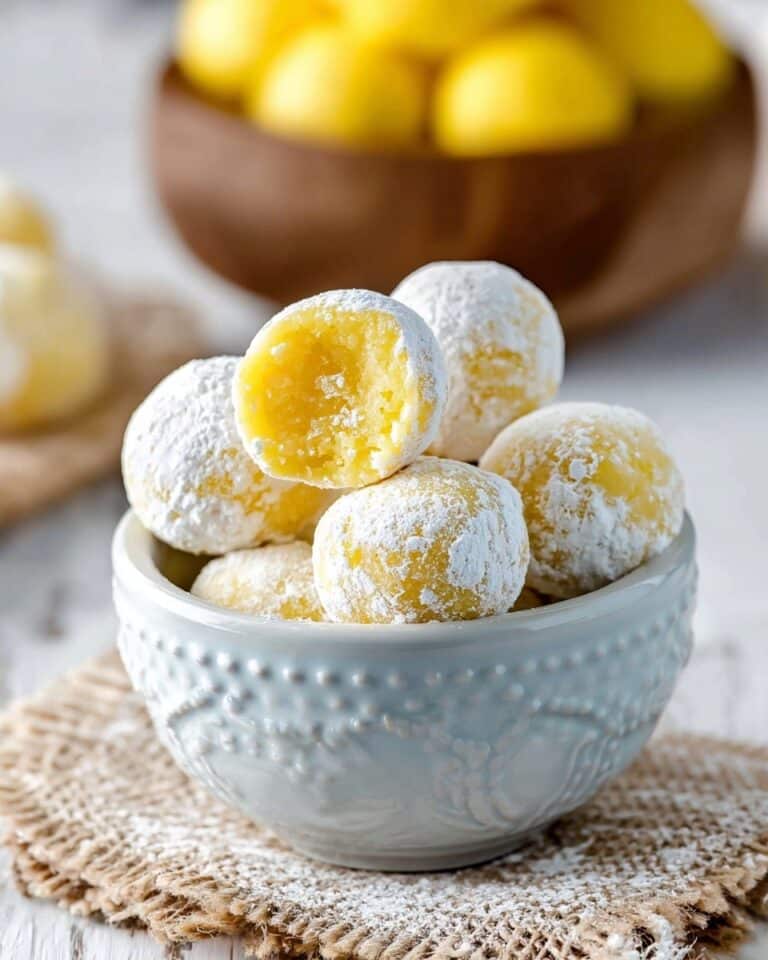 White Chocolate Lemon Truffles Recipe