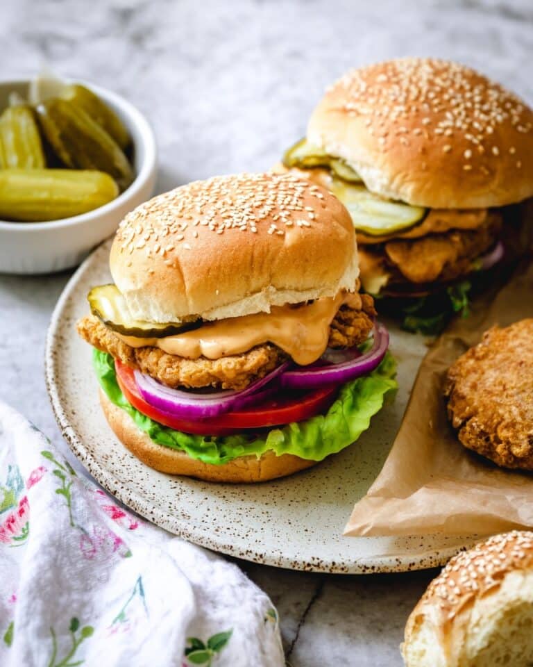 Spicy Chicken Burgers with Chipotle Aioli Recipe