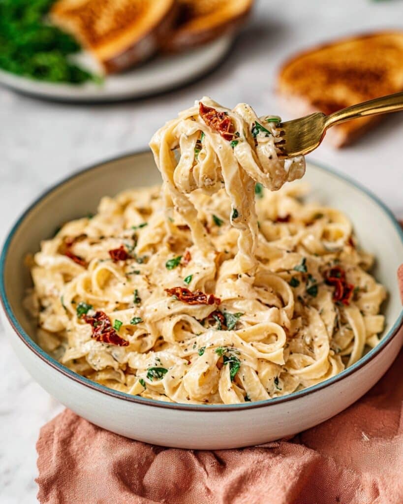 Easiest Dairy-Free Fettuccine Alfredo in 20 Minutes Recipe