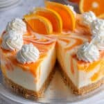 No-Bake Orange Creamsicle Cheesecake Recipe