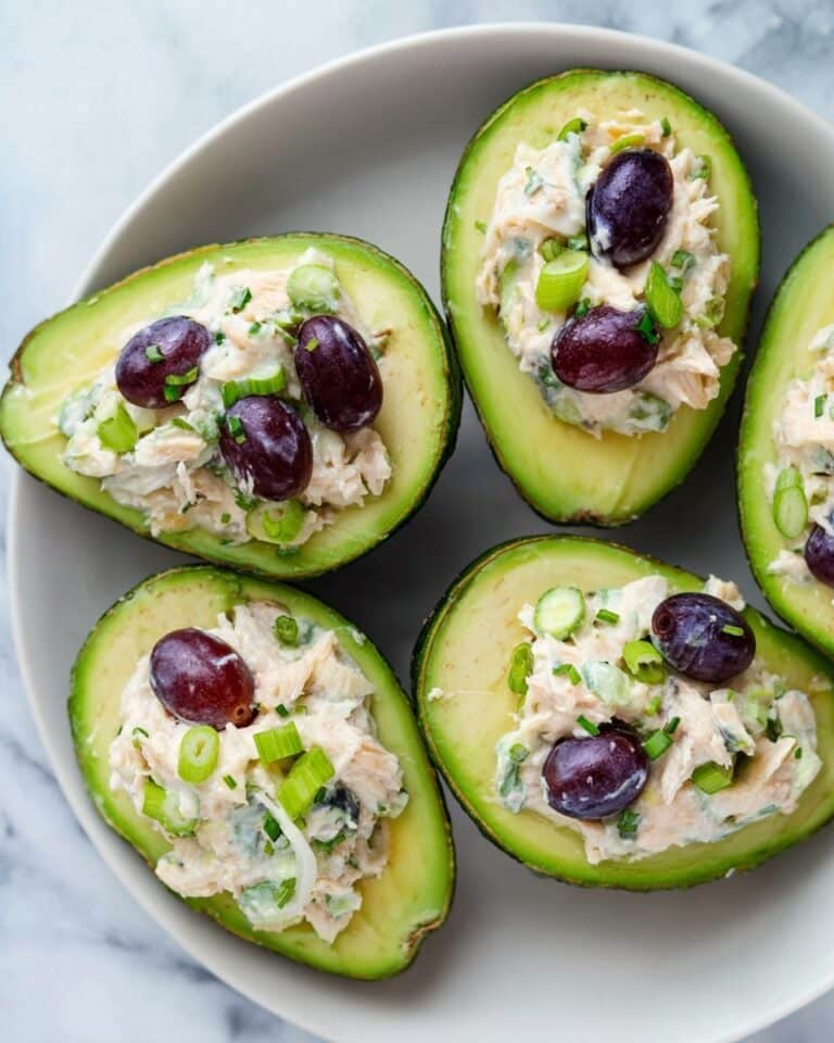 Stuffed Avocado Chicken Salad Recipe