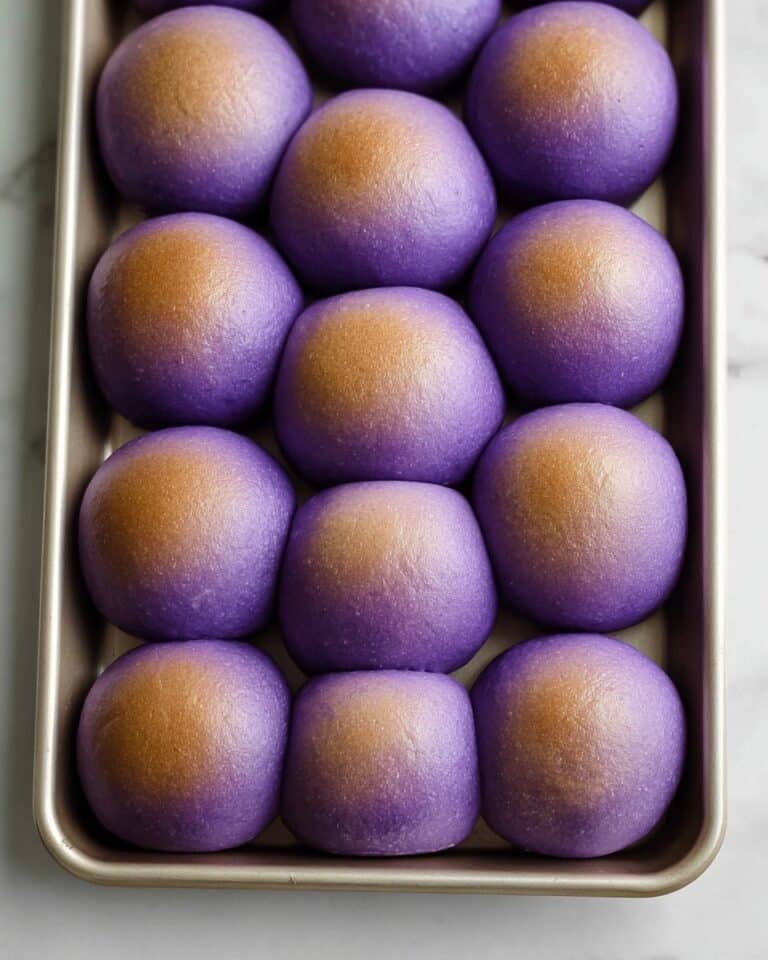 Taro Rolls: Hawaiian-Style Sweet and Fluffy Purple Dinner Buns Recipe