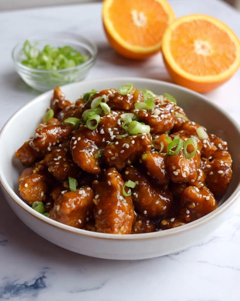 Quick & Easy Orange Chicken Recipe