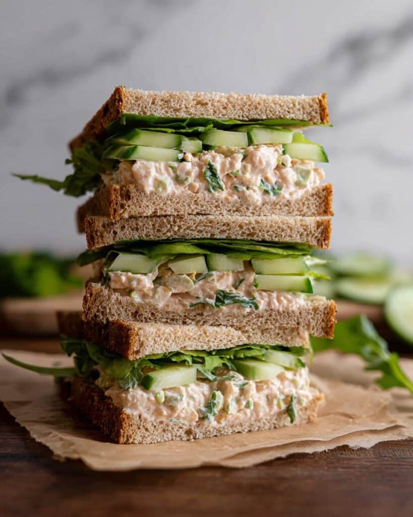 Tuna Cucumber Sandwich Recipe
