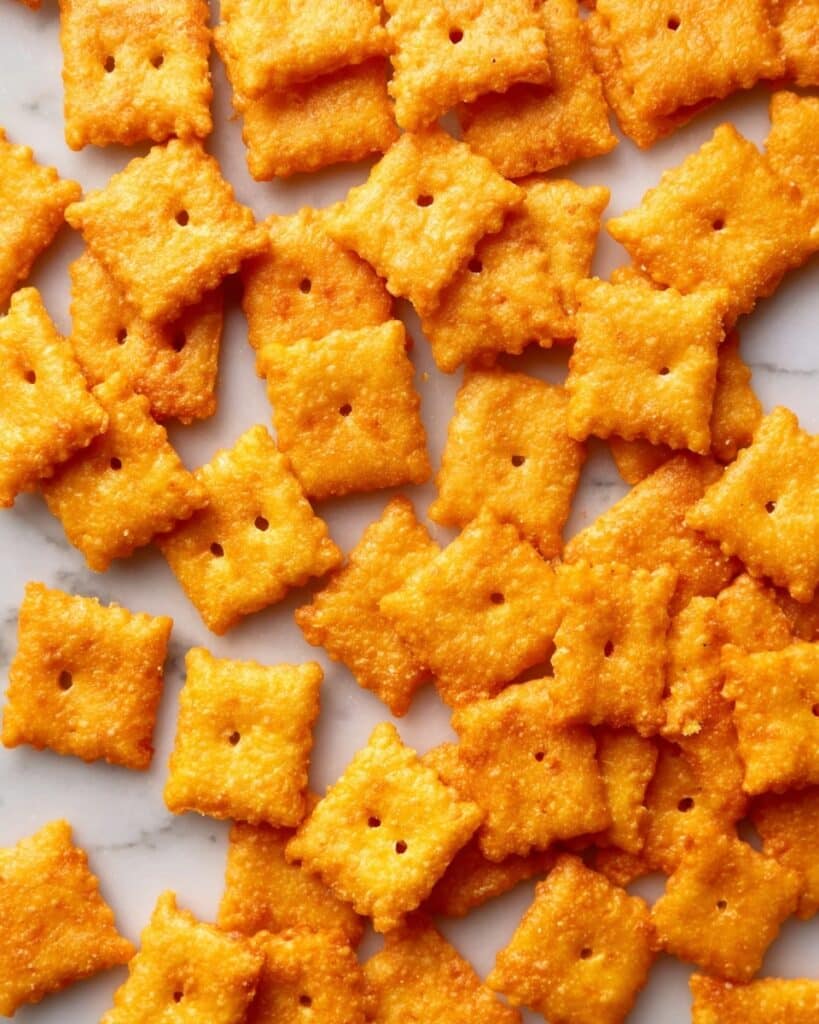 Homemade Cheese Crackers (Cheez-Its) Recipe