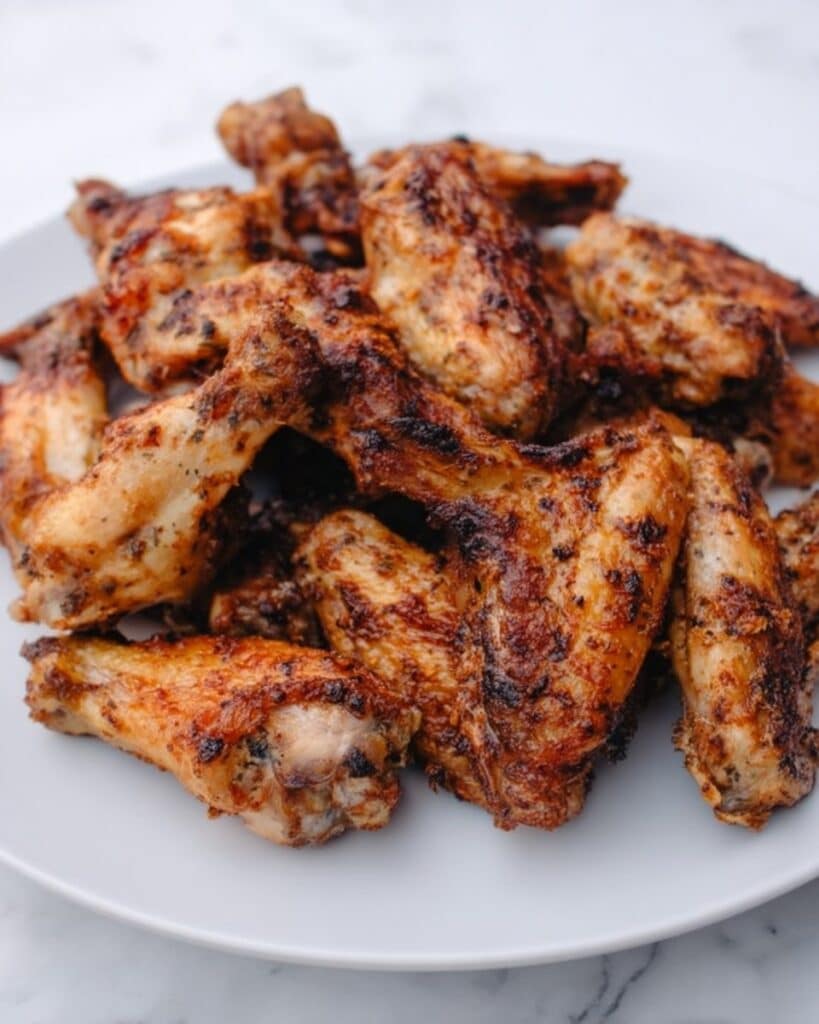 Baked Garlic and Onion Chicken Wings Recipe