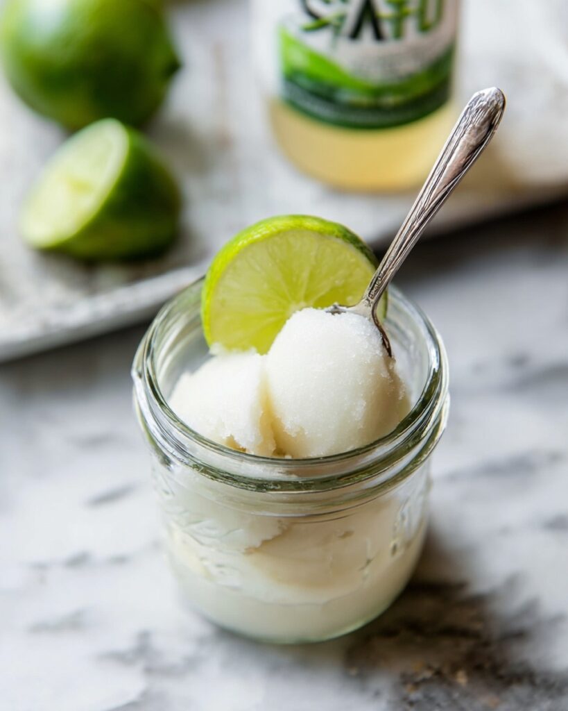 Homemade Lime Sorbet Recipe