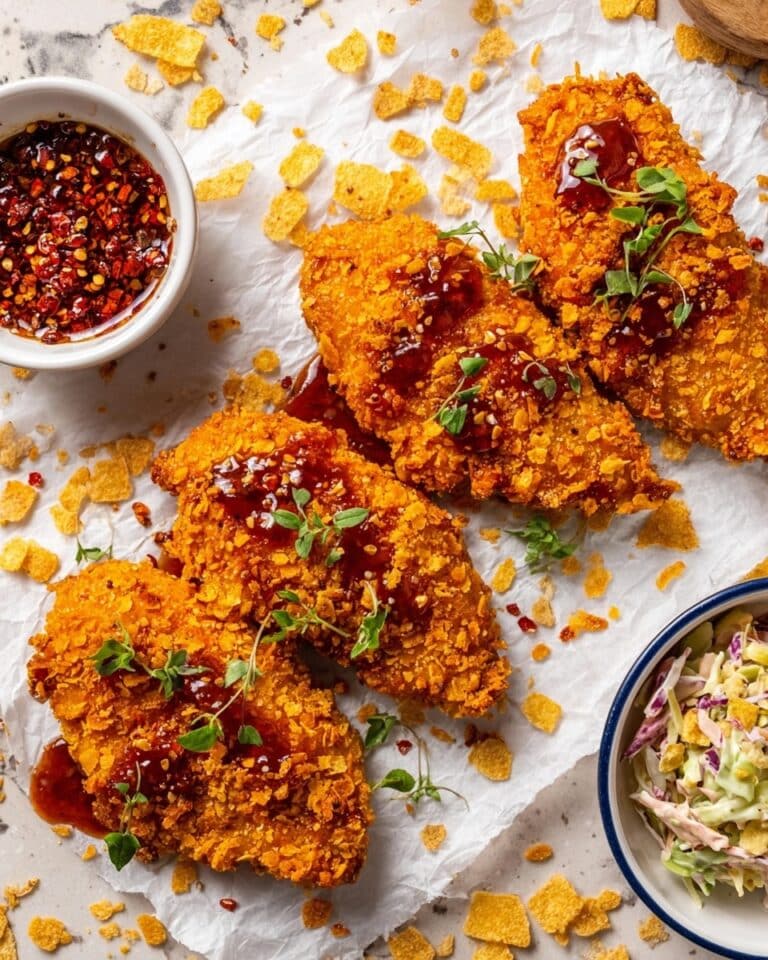 Crispy Baked Hot Honey Chicken Recipe