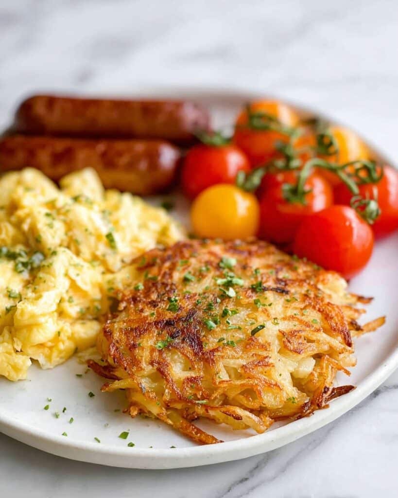 Baked Parmesan Hashbrowns Recipe