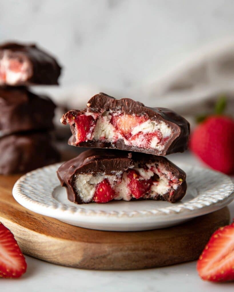 Strawberry Yogurt Bites Recipe