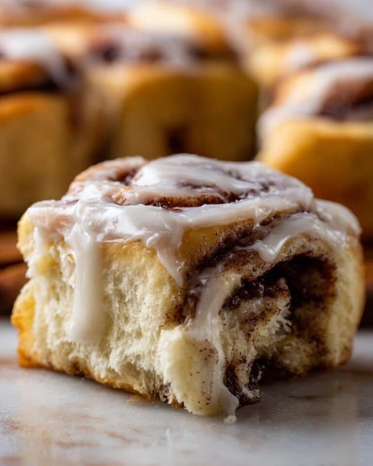 Brioche Cinnamon Rolls with Tangzhong and Cream Cheese Frosting Recipe