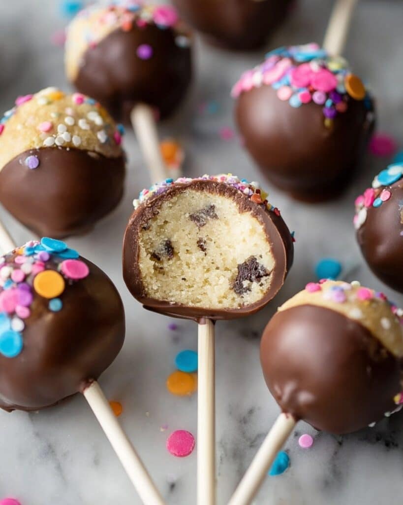 Cookie Dough Pops Recipe