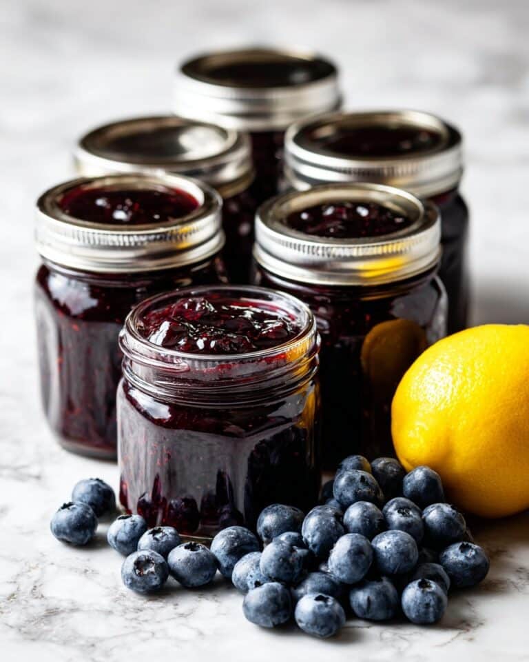 Sweet & Tangy Blueberry Lemon Jam Recipe