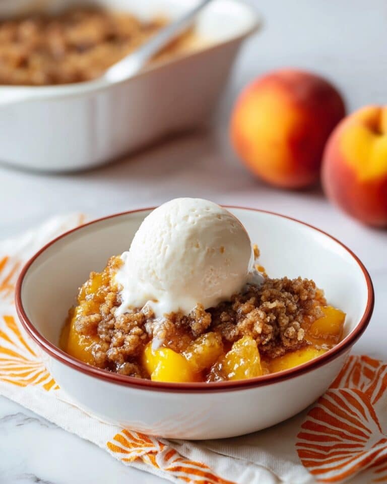 Fresh Southern Peach Cobbler Recipe
