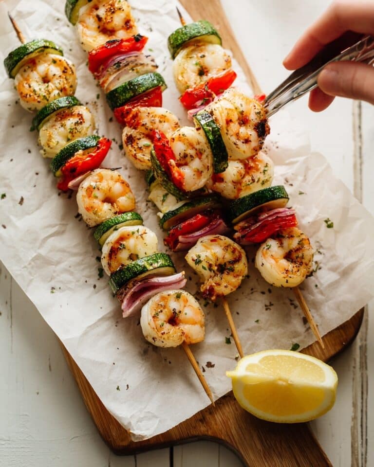 Grilled Shrimp Kebobs Recipe