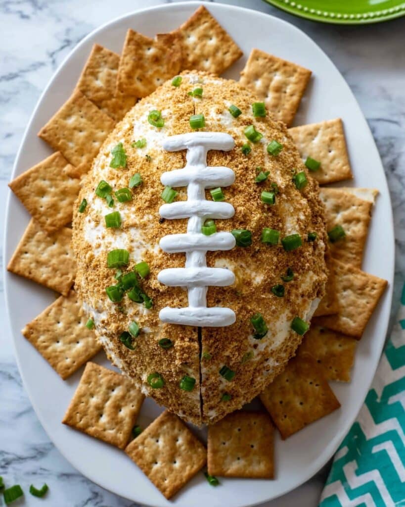 Jalapeño Popper Cheese Football Recipe