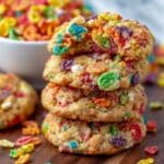 Fruity Pebble Pudding Cookies Recipe