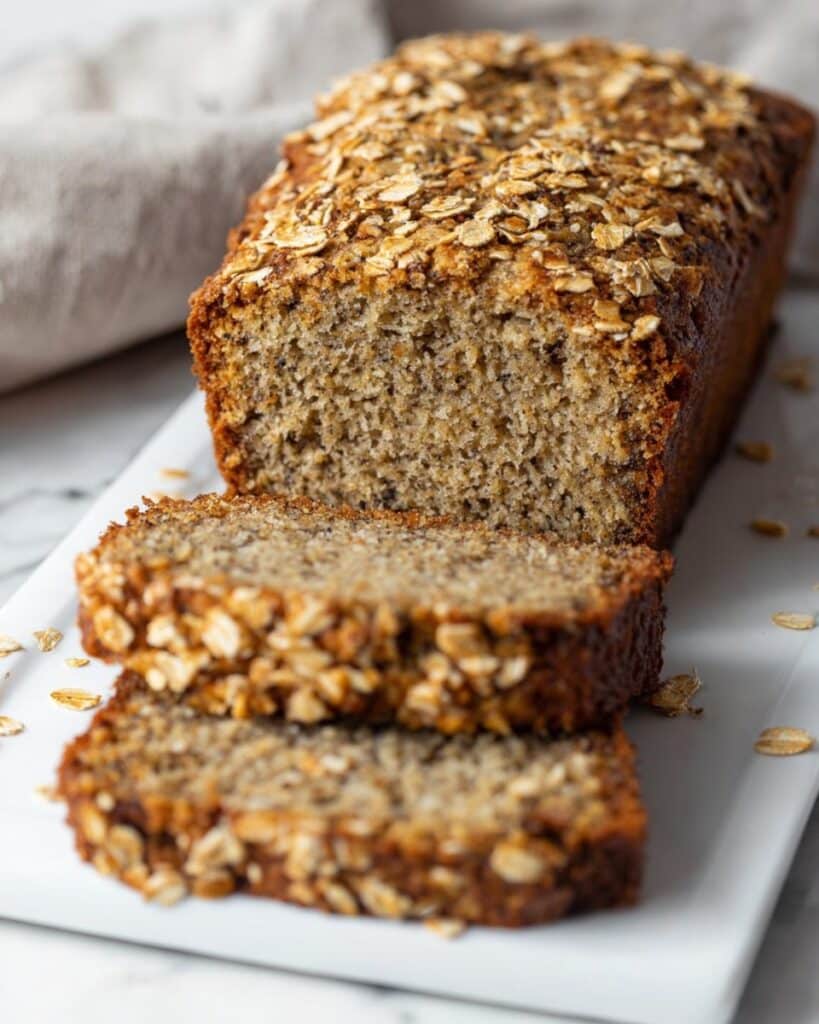 Banana Oatmeal Bread Recipe