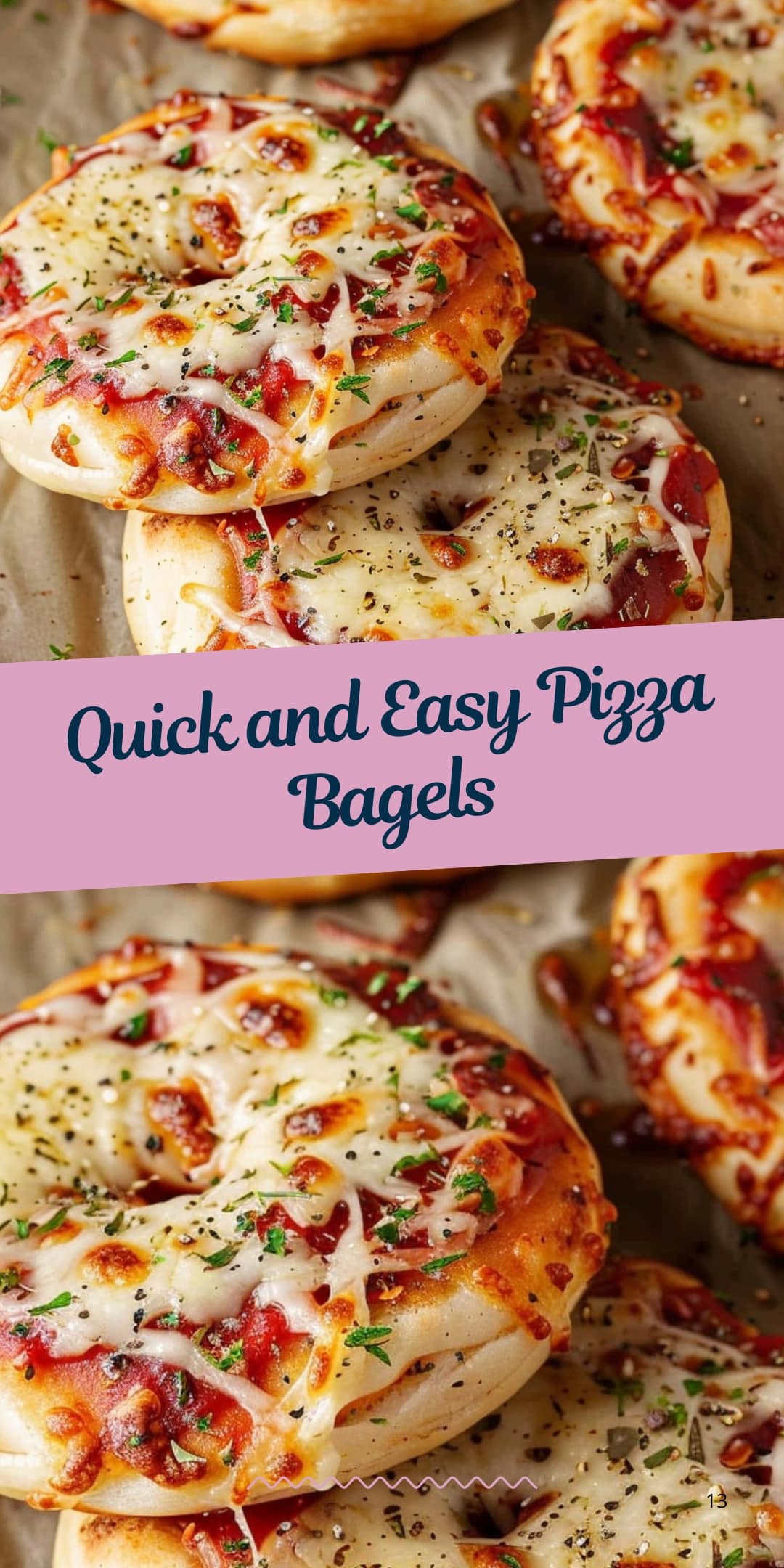 Quick And Easy Pizza Bagels Bitezly quick-and-easy-pizza-bagels-bitezly